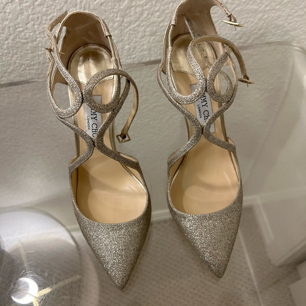 Jimmy Choo Lancer Heel - Gem